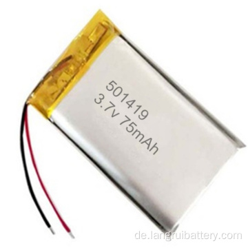 332832 501419 12V 75mah 430mah 60AH 250mAH 280AH 12S Li-Ionen-Polymer-Batterie Zylindrisch Li Lithium Polymer Lipo-Batterie 3,7 V